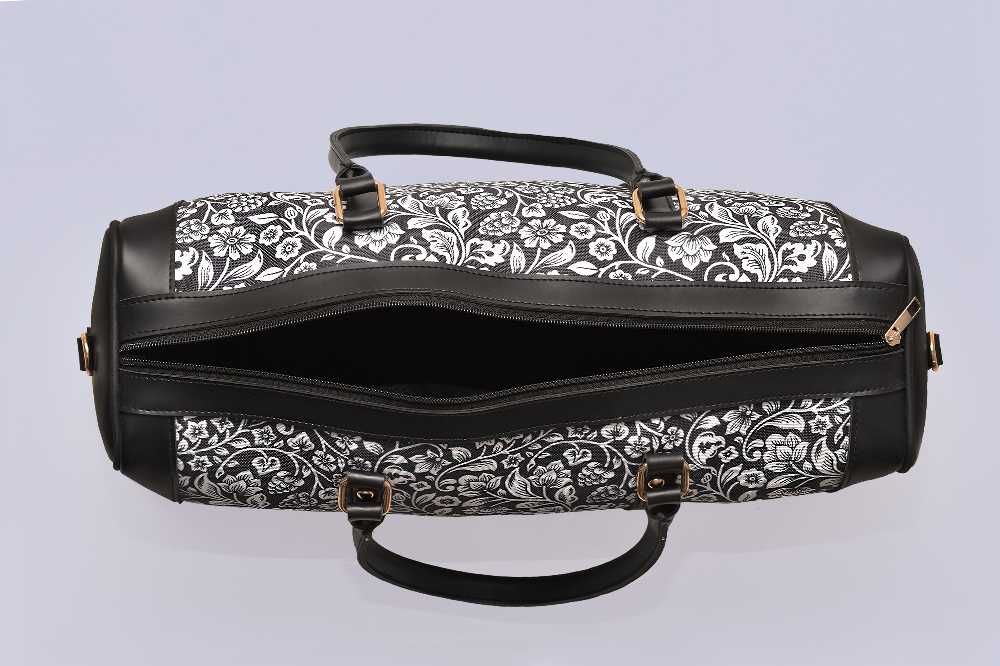 Floral Duffel Bag 