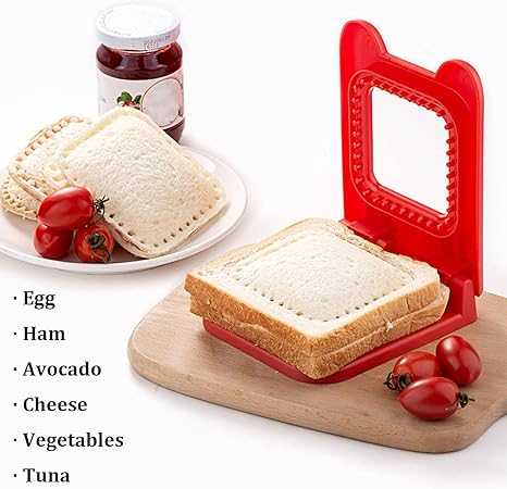 Stainless Steel Sandwich Cutter – DIY Uncrustables Maker & Sealer Mold