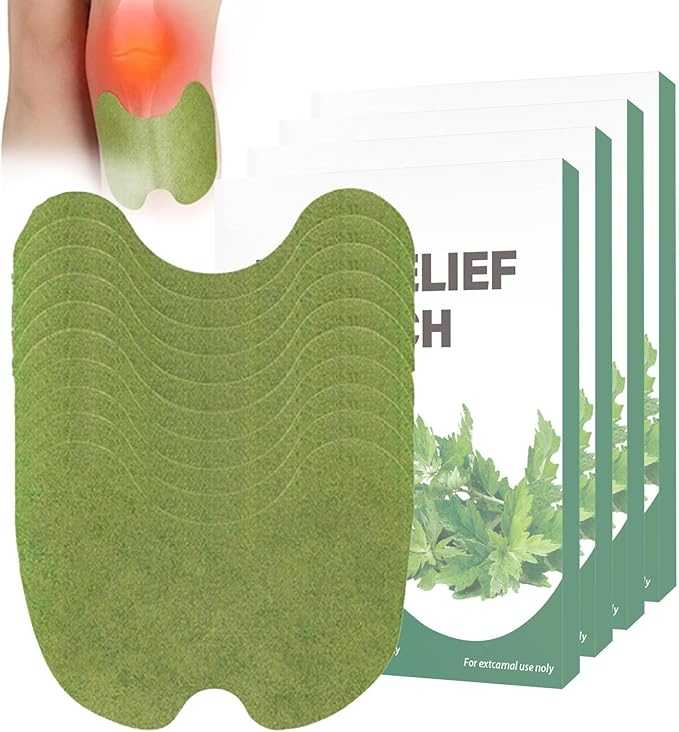 Pain Relief Knee Patch – Natural Wormwood Herbal Heat Sticker