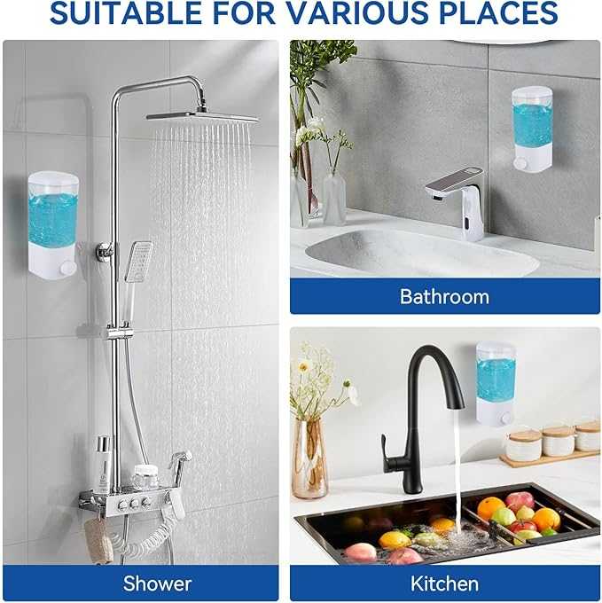 Wall-Mounted Liquid Soap Dispenser – Sleek Bathroom & Kitchen Organizer