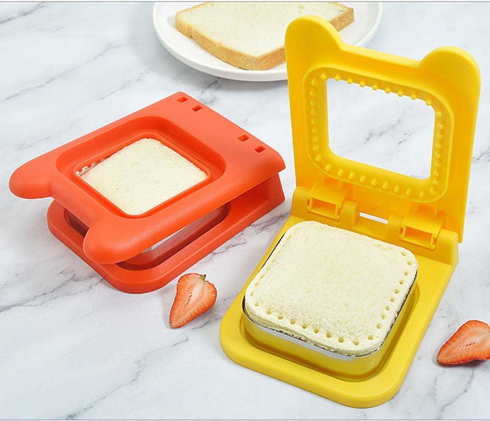 Stainless Steel Sandwich Cutter – DIY Uncrustables Maker & Sealer Mold