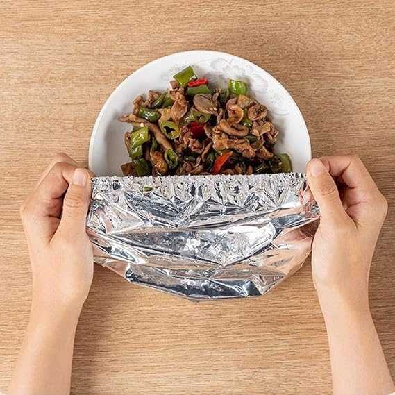 10 Pcs Foil Insulation Food Cover Set – Thermal Keep-Warm Umbrella Tents
