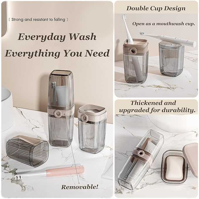 Portable Travel Makeup Brush Holder – Silicone Organizer with Magnetic Closure
