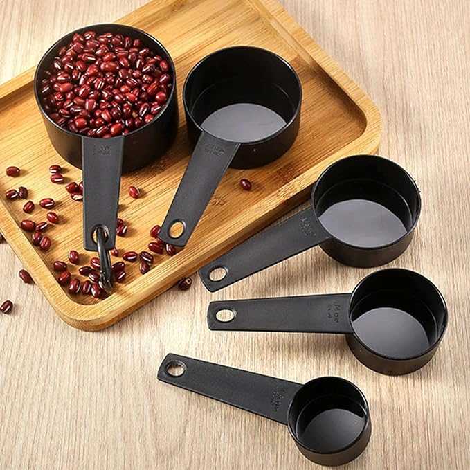 10-Piece Measuring Cups & Spoons Set – Professional Plastic Baking Kit