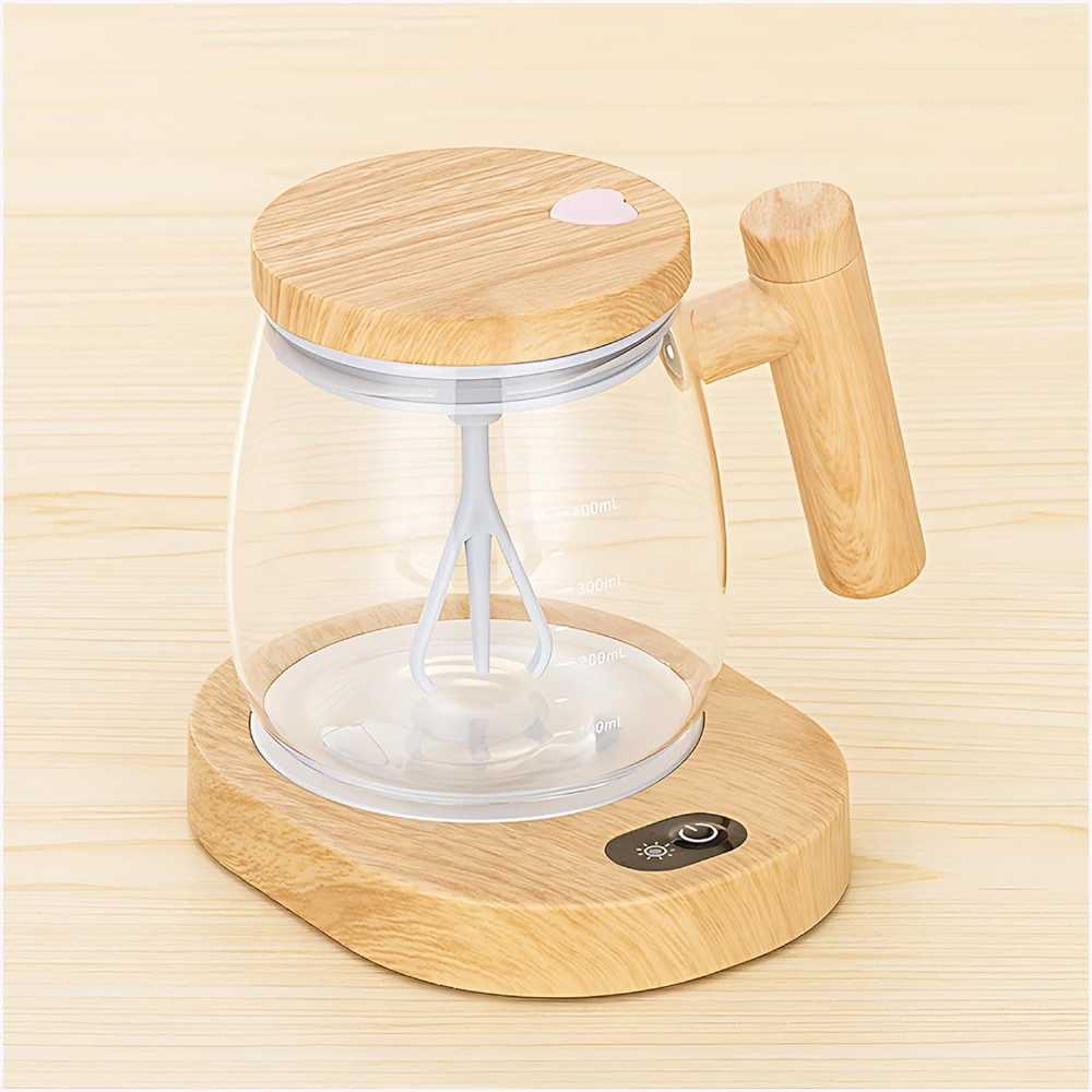 Auto Rechargeable Mixing Mug – 400ml Self-Stirring Coffee Cup with USB