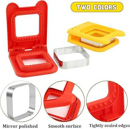 Stainless Steel Sandwich Cutter – DIY Uncrustables Maker & Sealer Mold