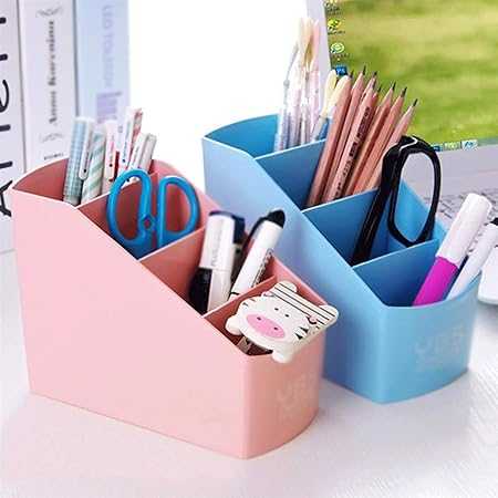 YDS Clean Living Desktop Organizer – 4-Compartment Storage Caddy