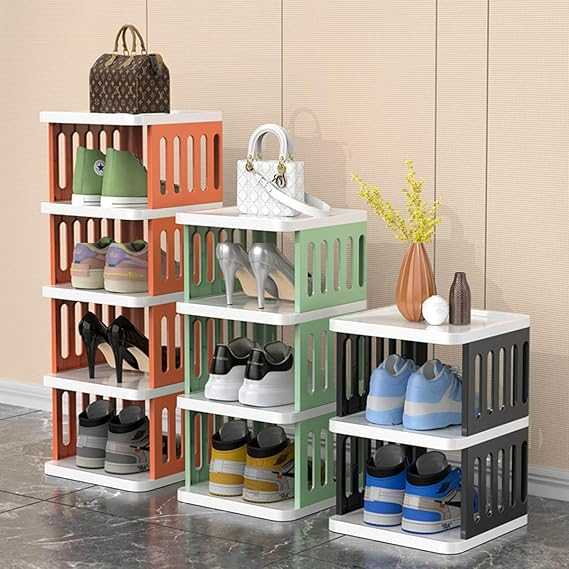 New Lock Narrow Shoerack Multi Organizer – Space Saving DIY Storage Cabinet