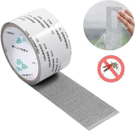 Window Screen Repair Tape – Strong Adhesive Mesh Patch for Holes & Tears