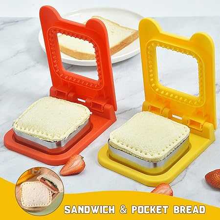 Stainless Steel Sandwich Cutter – DIY Uncrustables Maker & Sealer Mold