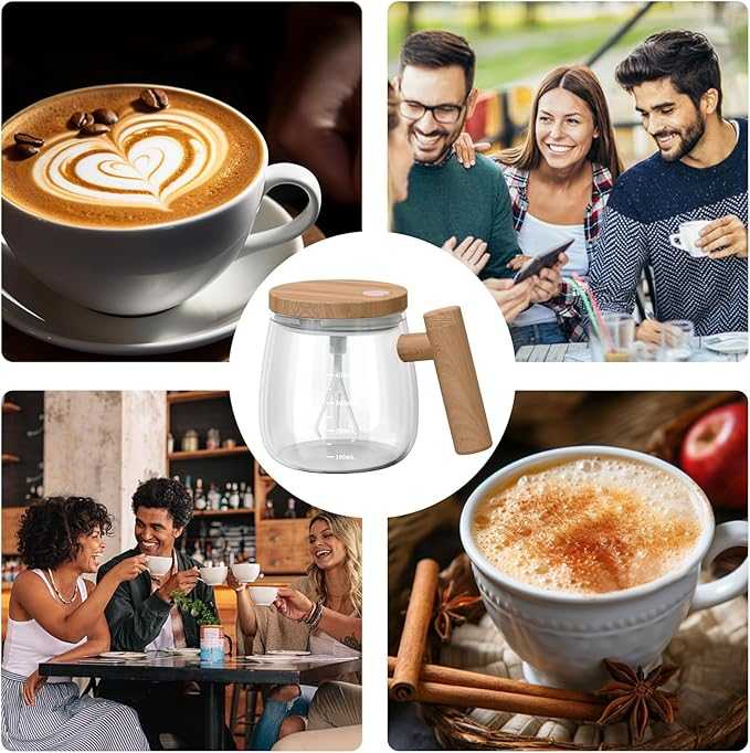Auto Rechargeable Mixing Mug – 400ml Self-Stirring Coffee Cup with USB