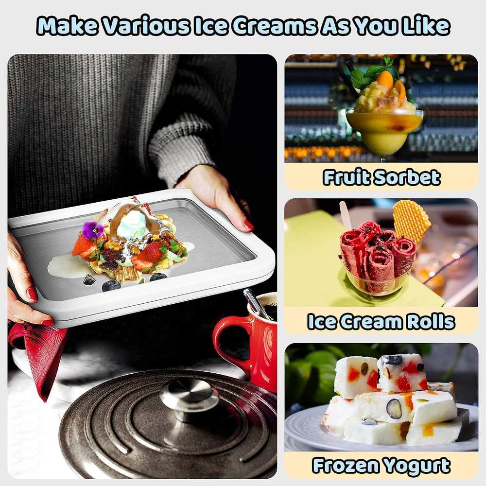 Small Household Yogurt Frying Machine – DIY Ice Cream Maker for Children