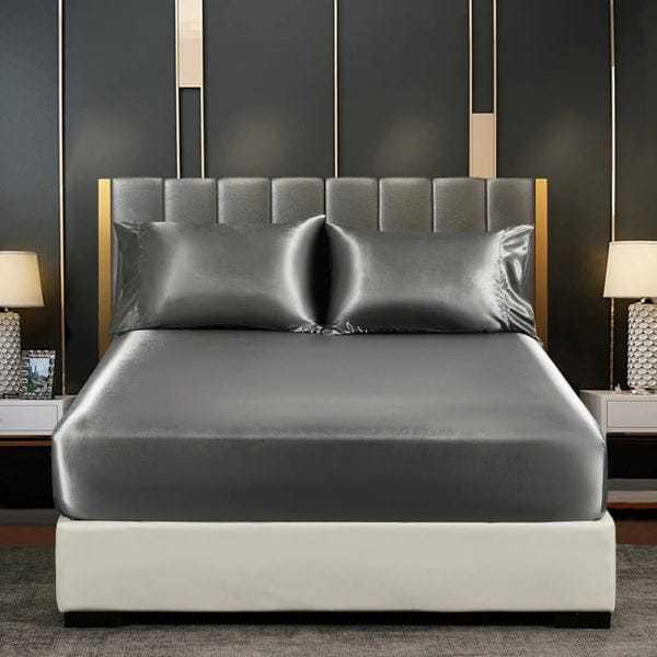 Luxury Slik fitted Bedsheet King size 