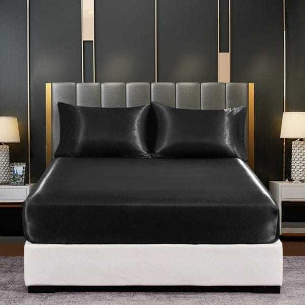 Luxury Slik fitted Bedsheet King size 