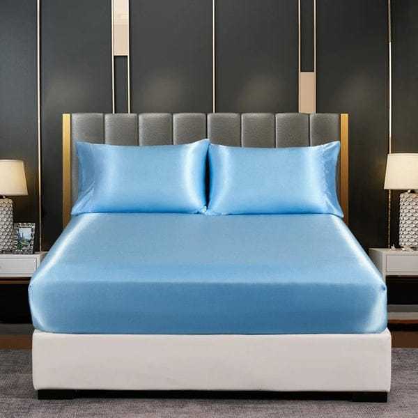 Luxury Slik fitted Bedsheet King size 