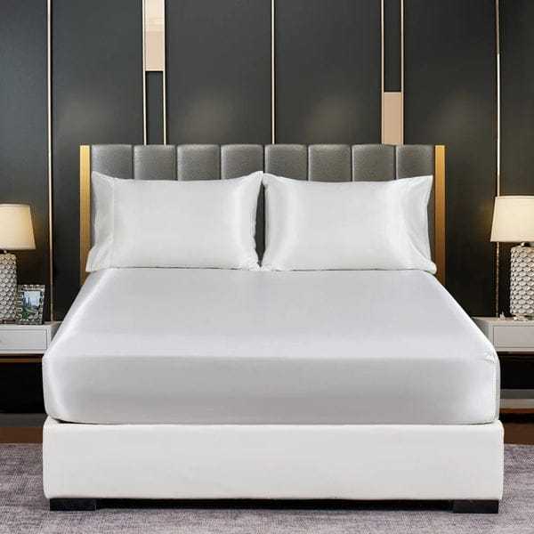 Luxury Slik fitted Bedsheet King size 