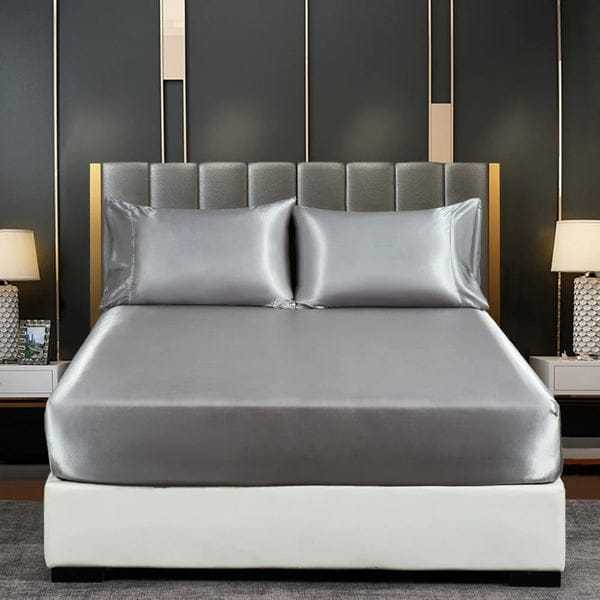 Luxury Slik fitted Bedsheet King size 