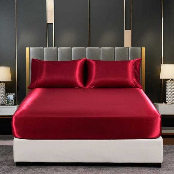 Luxury Slik fitted Bedsheet King size 