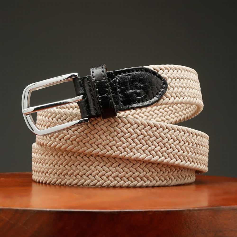 2 x Imported Cotton Stretchable Belt for Men/Boys