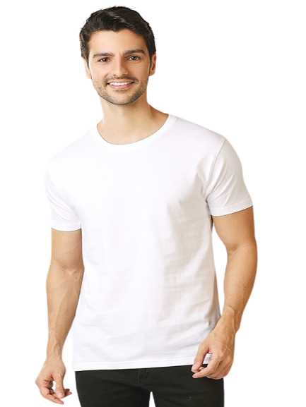 Best Quality Plain Short Sleeve Round Neck Basic T-shirt for Men/Boys 