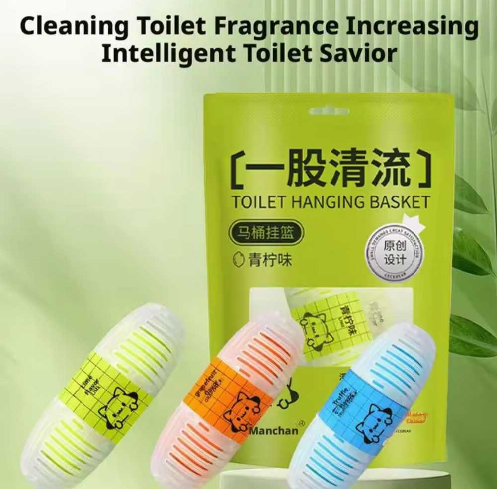 Automatic Toilet Bowl Cleaner Tablets – Long Lasting No-Scrub Tank Drop-ins