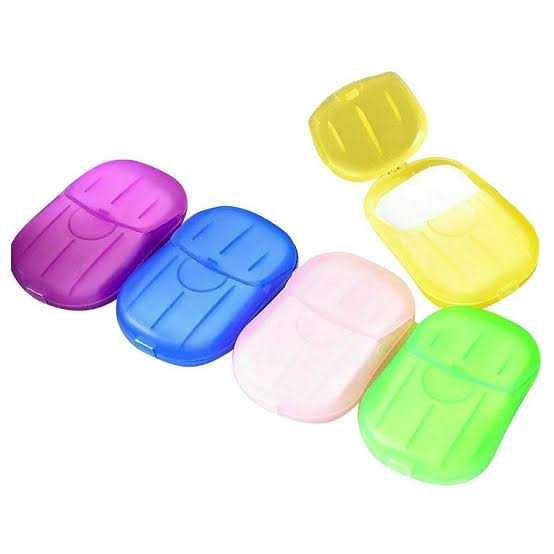3-Pack Portable Paper Soap – Hand Washing Sheets for Travel & Outdoor