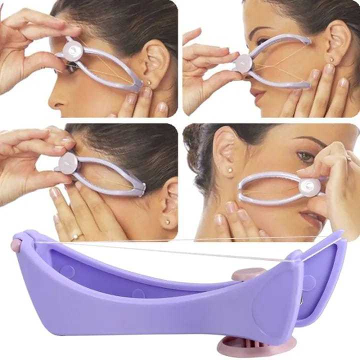 SLIQUE Hair Threading Machine – Manual Facial Hair Remover for Women