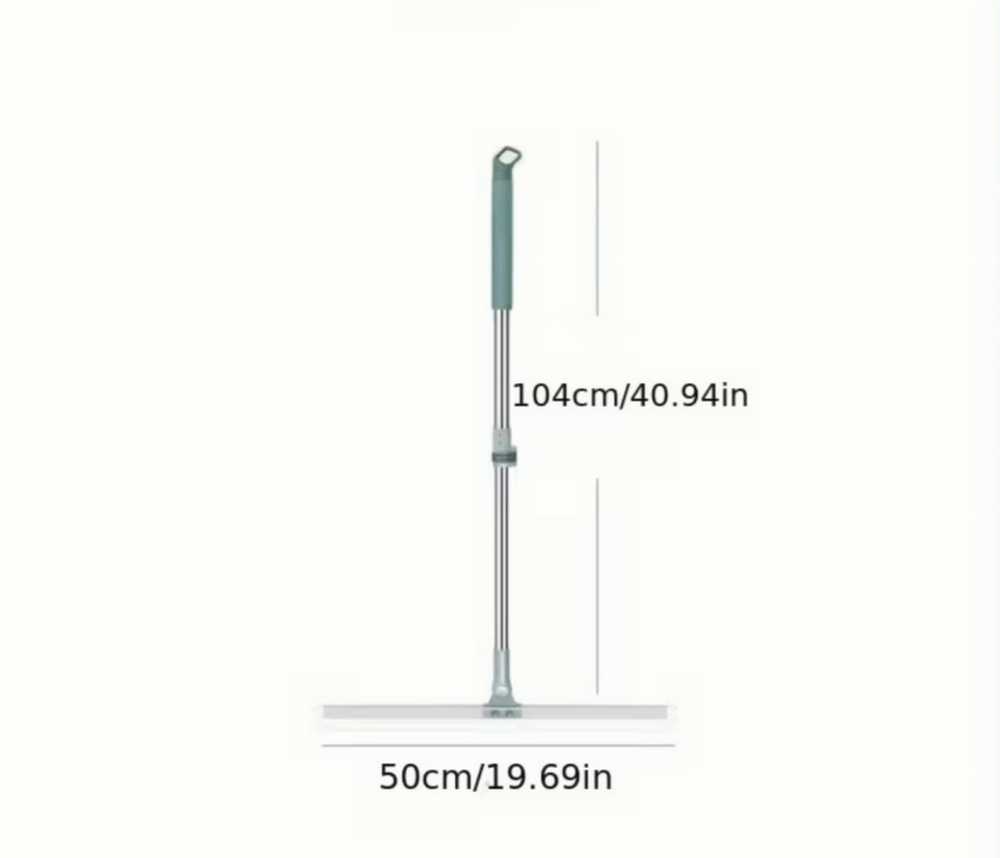 Multifunctional Magic Broom Wiper – Long Handle Floor Squeegee & Scraper  