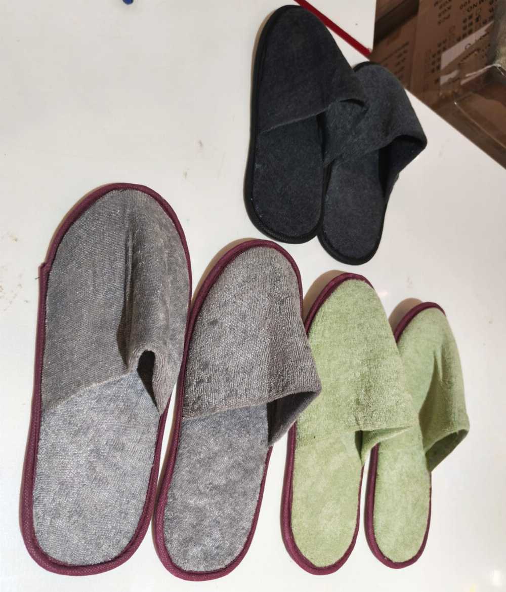 Multi-Color Soft Cotton Slippers – Unisex Indoor Spa & Home Slides