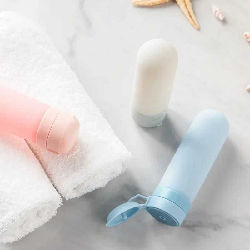 3pcs 60ml Silicone Travel Bottles