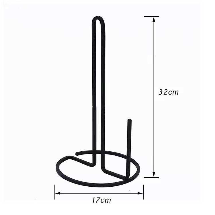 Metal Tissue Roll Stand – Heavy Duty Vertical Paper Towel Holder