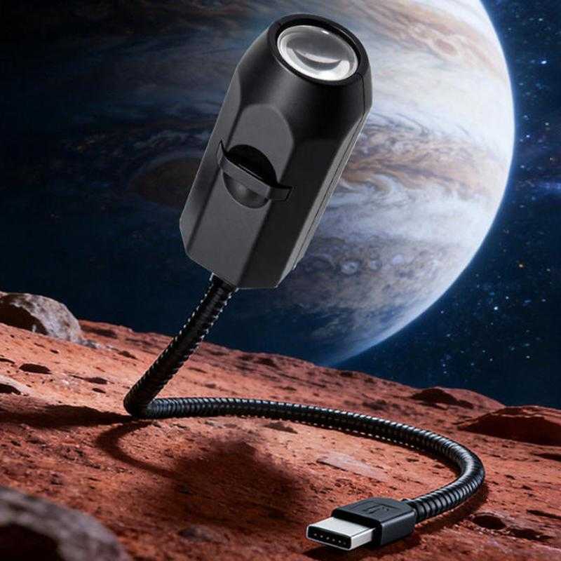 Planet Galaxy Projector With 6 LENS – HD Focus Starry Sky Planetarium Night Light