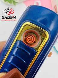 5 In 1 USB Pocket Hair Trimmer Mini Shaver, Razor Ignition Lighter LED Torch Light, Power Bank With Mini Fan All in one Hair Trimmer