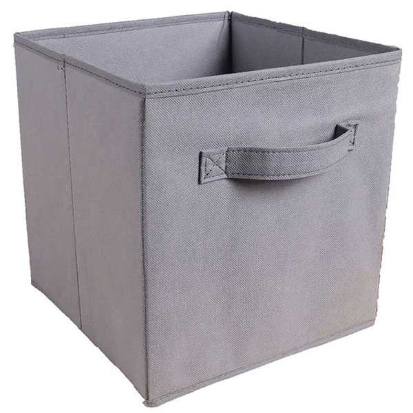 Cube Storage Bins, Collapsible Fabric Storage Baskets, Multi Colored Storage Cubes with Handles, Foldable Cube Drawer for Home, Closet, Shelves, Toys Organization 1 pc
