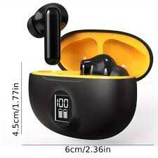Stereo Wireless Earbuds Bluetooth 5.2 | HD Stereo Sound | Touch Control | Long Battery