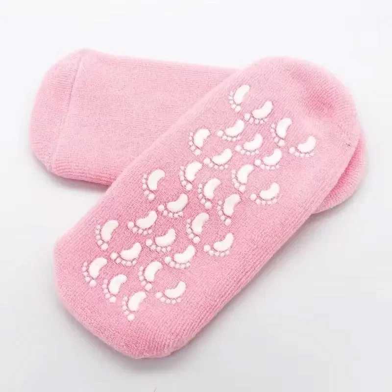 Silicone Gel Heel Socks — Moisturizing Foot Care for Cracked Heels, Callus Relief, and Soft Skin