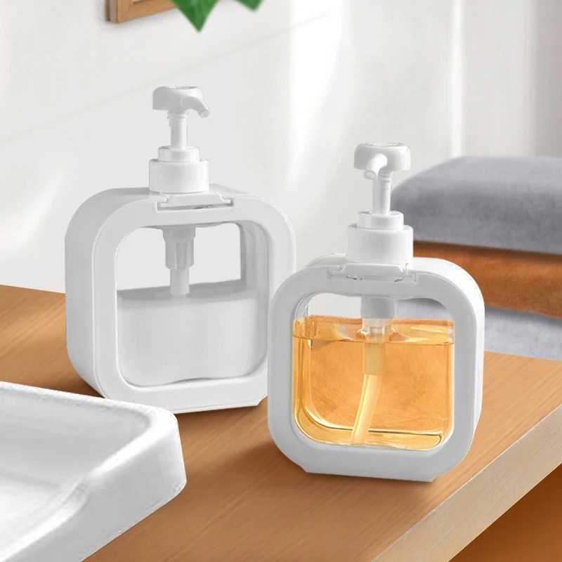  Kitchen Liquid Soap Dispenser Empty Pump Shampoo Bottle Dish Soap Container Bathroom Shower Gel Laundry Liquid Storage