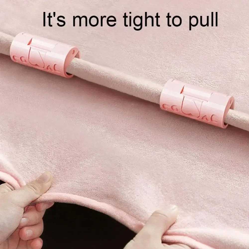 5Pcs BedSheet Clips Plastic Non-slip Clamp Quilt Bed Cover Holder Curtain Blanket Buckles Clothes Pegs Fasteners Fixer Device