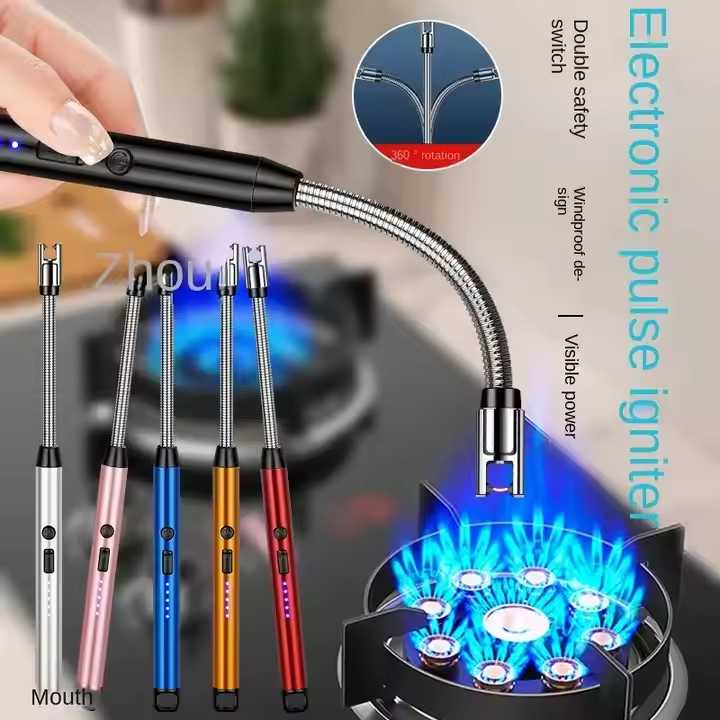 USB Rechargeable Flameless Arc Lighter Flexible and Windproof