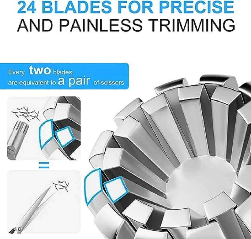 Hair Trimmer for Men Nose триммер для носа Tondeuse Stainless Steel Manual Suitable For Nose Hair Trimmer Washable Portable