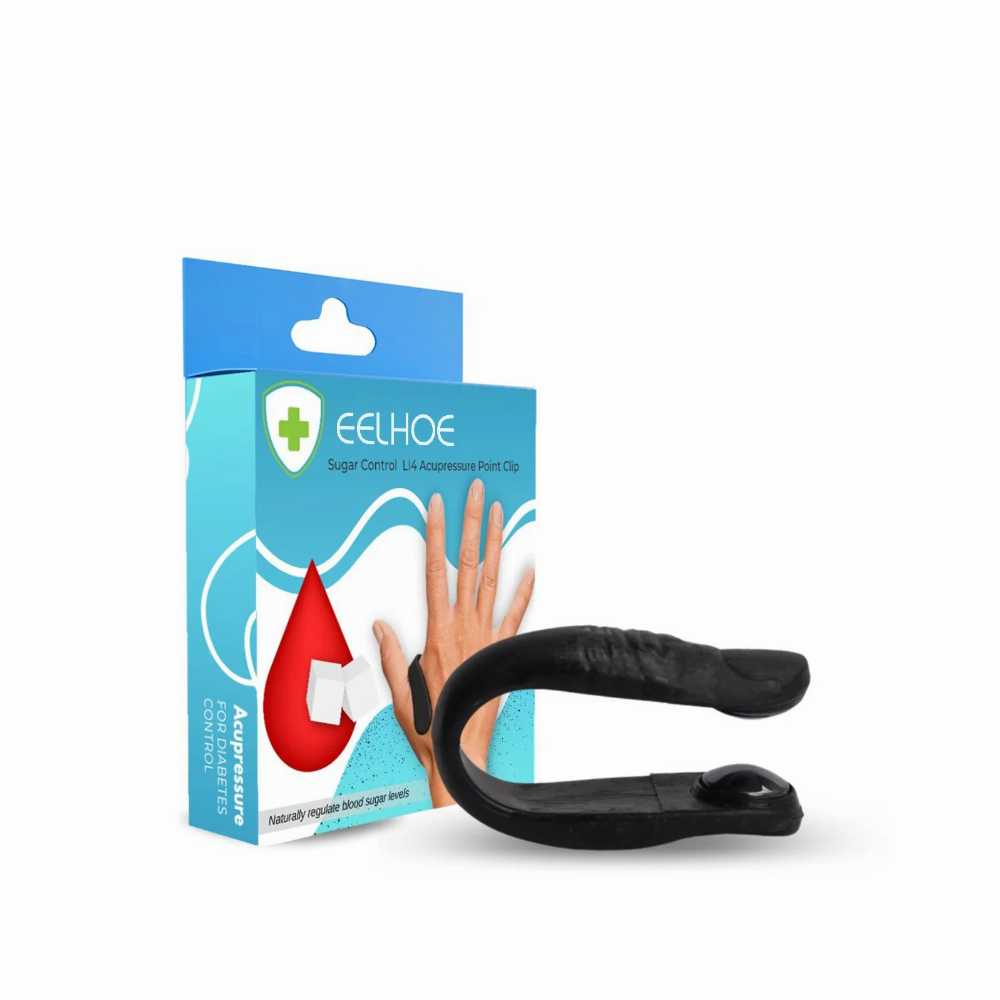 Relief Balance Relaxation Acupressure Acupressure Massage Hukou Acupuncture Point Relieves Discomfort Body Care Clip