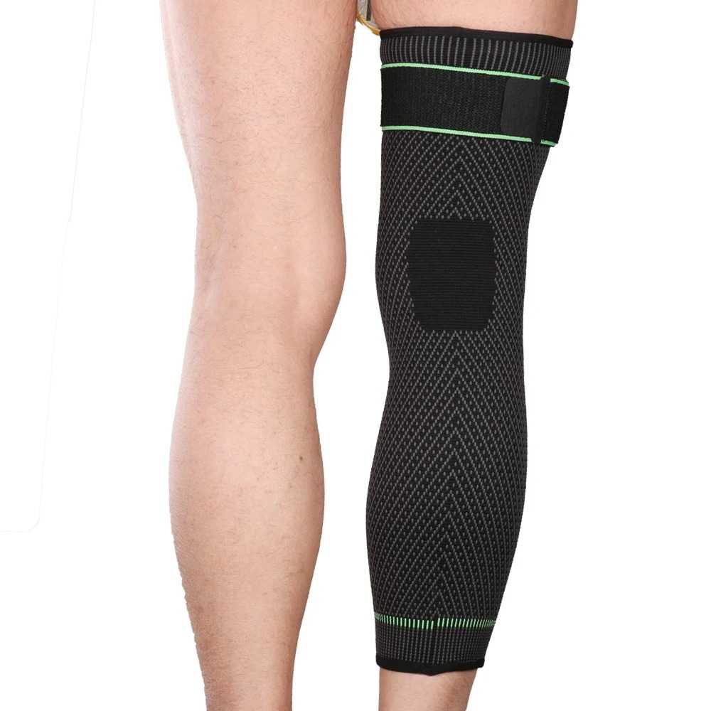  Knee Protector Brace Leg Sleeve Knee Pads Calf Knee Support Brace Protector Leg Warm Knee