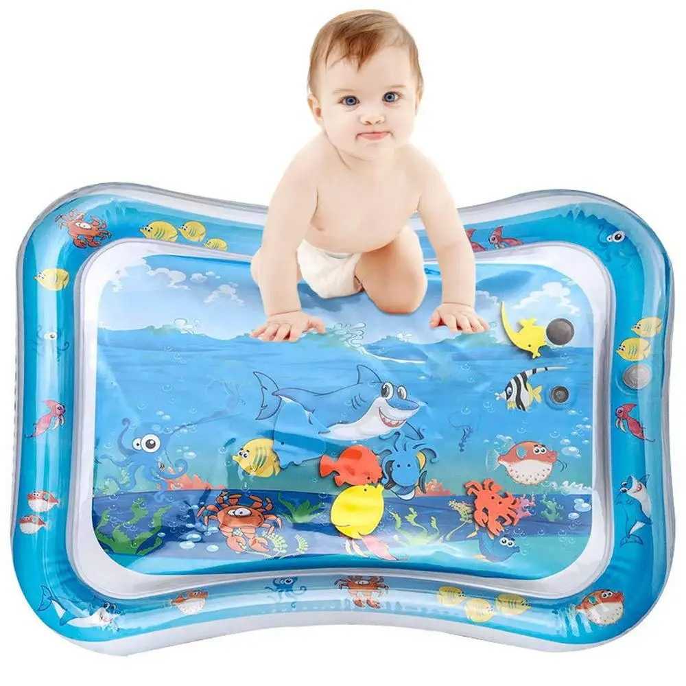 Baby Water Mat Inflatable Cushion Infant Toddler Water Play Mat for Children Early Education Developing Baby Toy Summer Toys