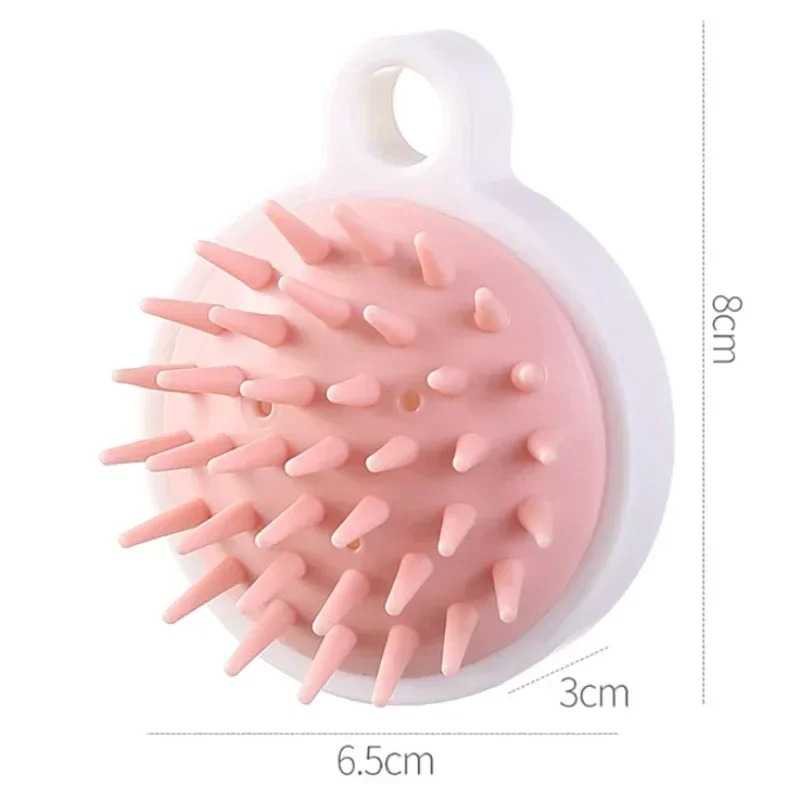 Multi functional silicone shampoo brush, massage
