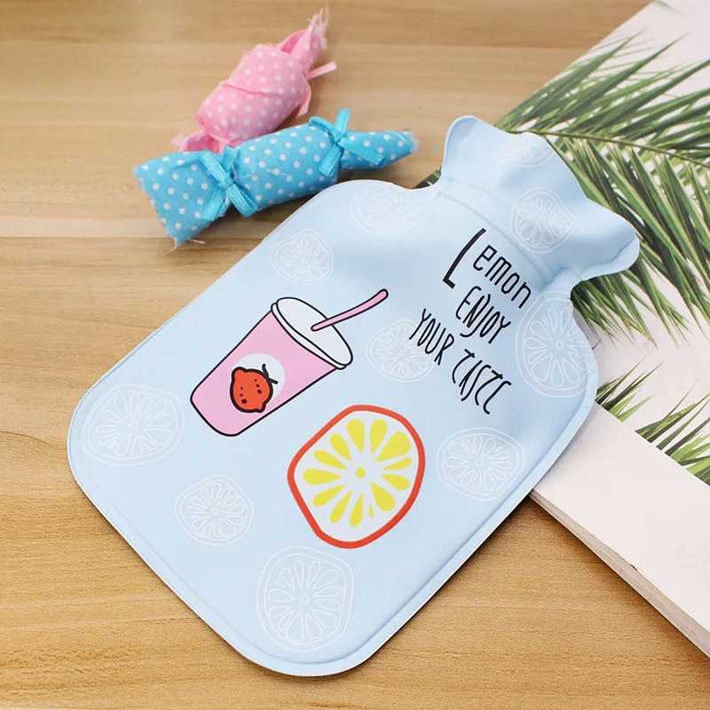 Cartoon Hot Water Bottle Fruits Version Of The Small Fresh Water Injection Explosion-proof Children Mini Portable Hot Water Bag