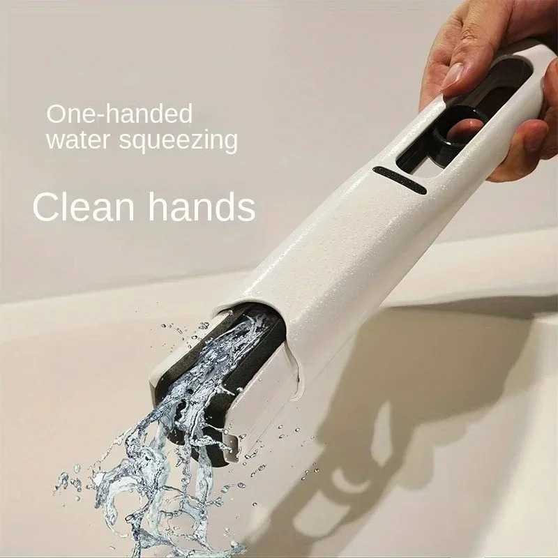 Mini Mop Folding Home Cleaning Mops With Sponge Self-squeezing Floor Washing Mops Desk Window Car Clean Tools
