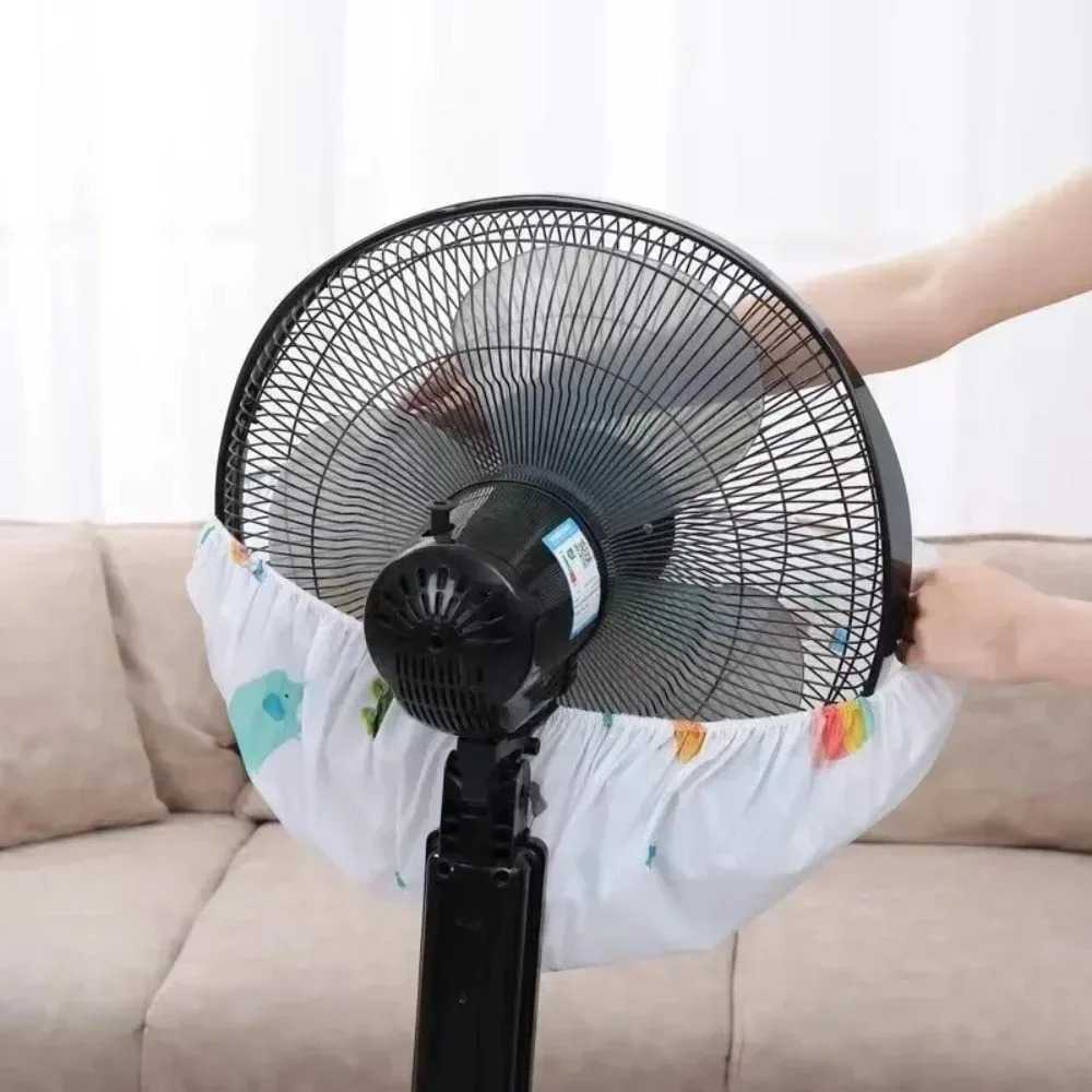 Pedestal Fan Dustproof Cover – Round, Washable, Waterproof