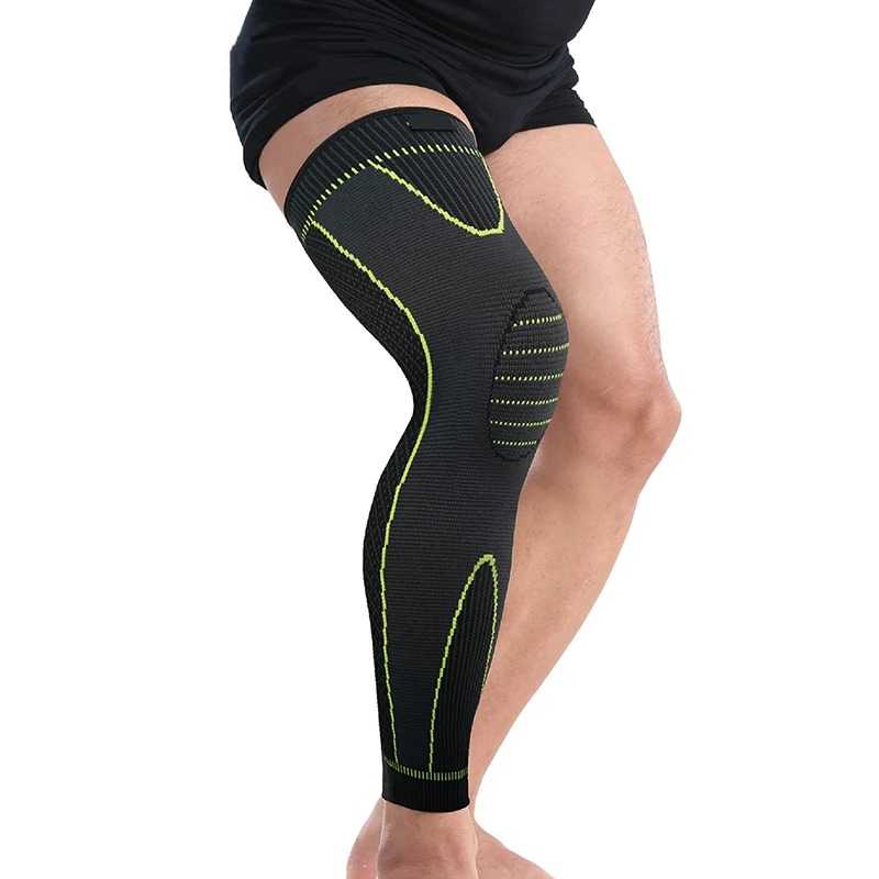  Knee Protector Brace Leg Sleeve Knee Pads Calf Knee Support Brace Protector Leg Warm Knee