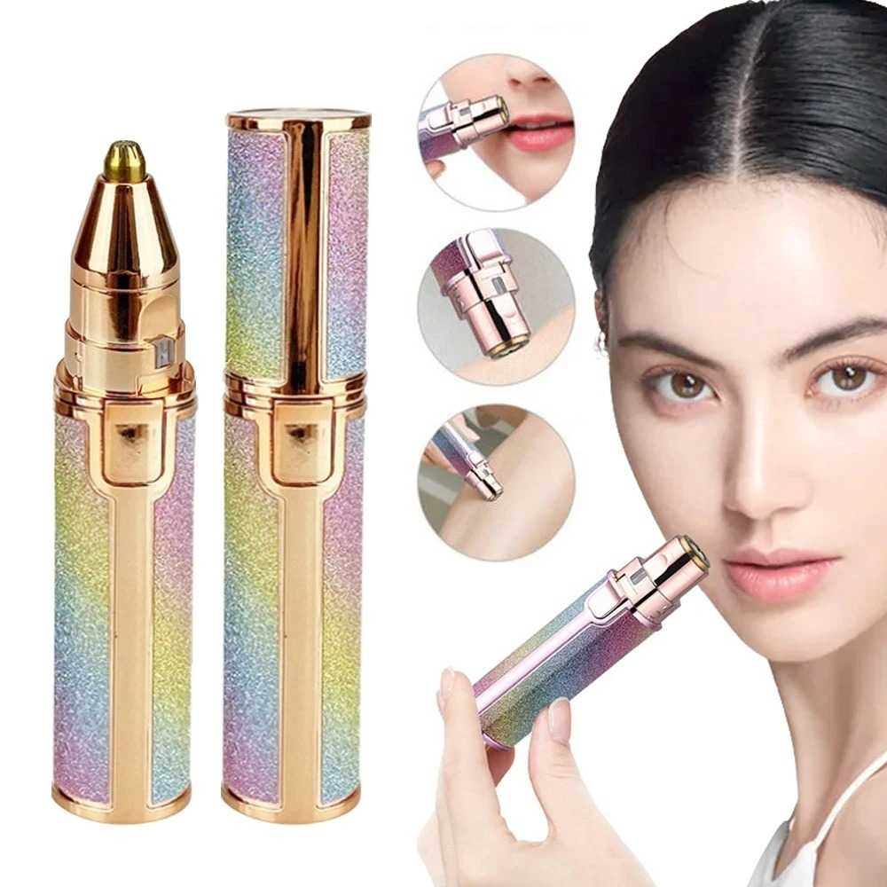 2-in-1 Rechargeable Eyebrow & Facial Hair Trimmer