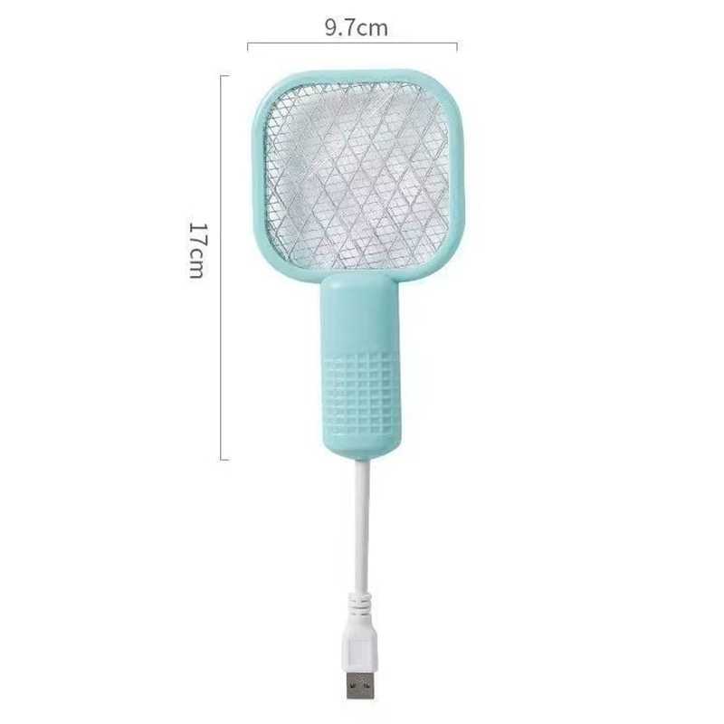 USB Rechargeable Electric Fly Swatter Mosquito Killer for Home and Outdoor Use
